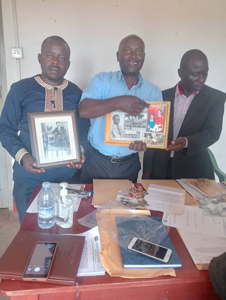 KSDO representatives documenting organisational history